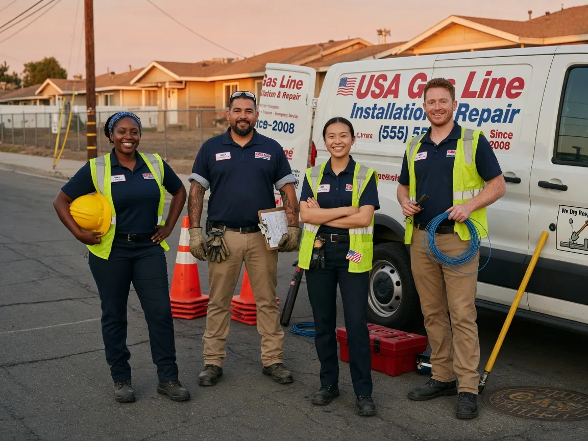Gas Line Installation company in Glendo, WY